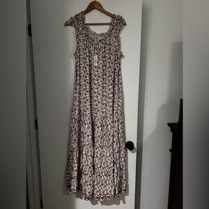 She's From Texas! Floral Tiered Maxi Dress